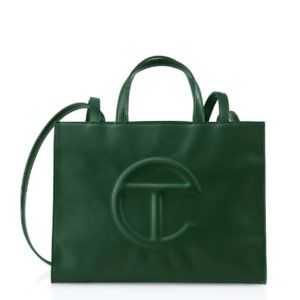 Telfar Medium Shopping Bag-Army Green